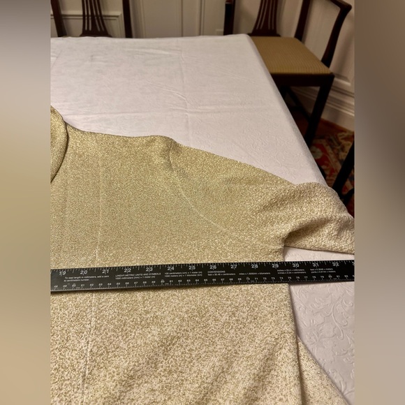 Ruby Rd. Gold and Cream Ombre Sweater Set - Picture 11 of 14